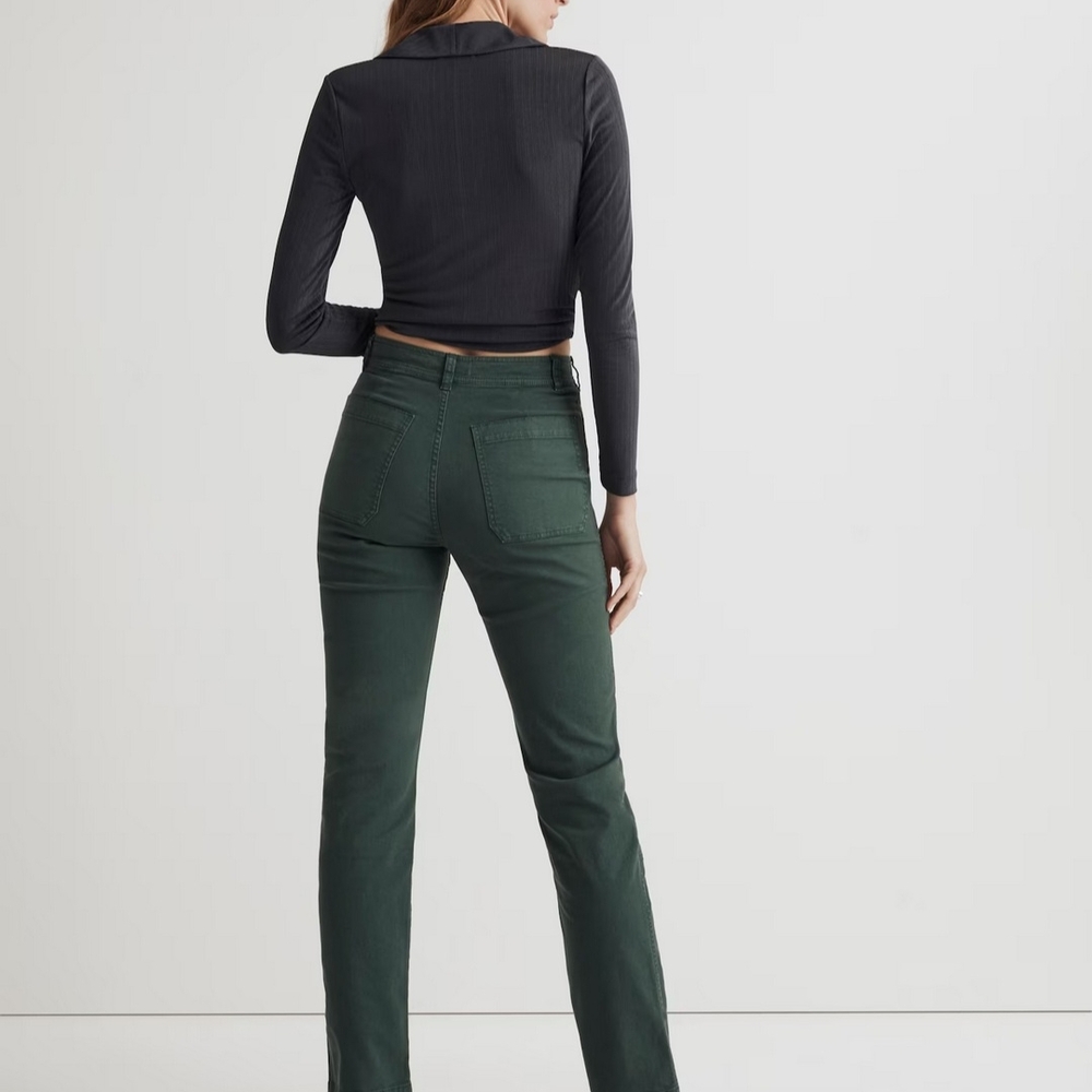 NWOT Madewell Petite 90s Straight Utility Pant - Picture 2 of 6